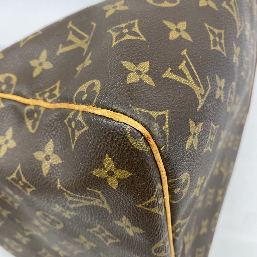 Louis Vuitton Monogram Keepall 55 Boston Bag M41424 Brown Men's and Women's - Picture 9 of 13